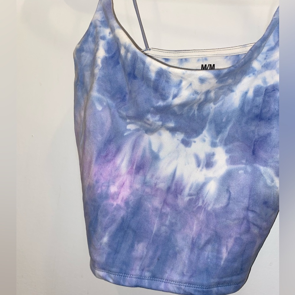 Tye dye crop top